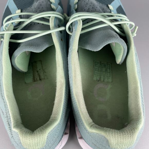 On Cloud Women's Size 9 Spray Sea Green Running Shoes Athletic Sneakers Casual - Picture 8 of 9